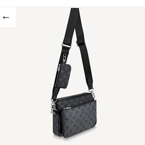 Authentic Louis Vuitton Trio Messenger